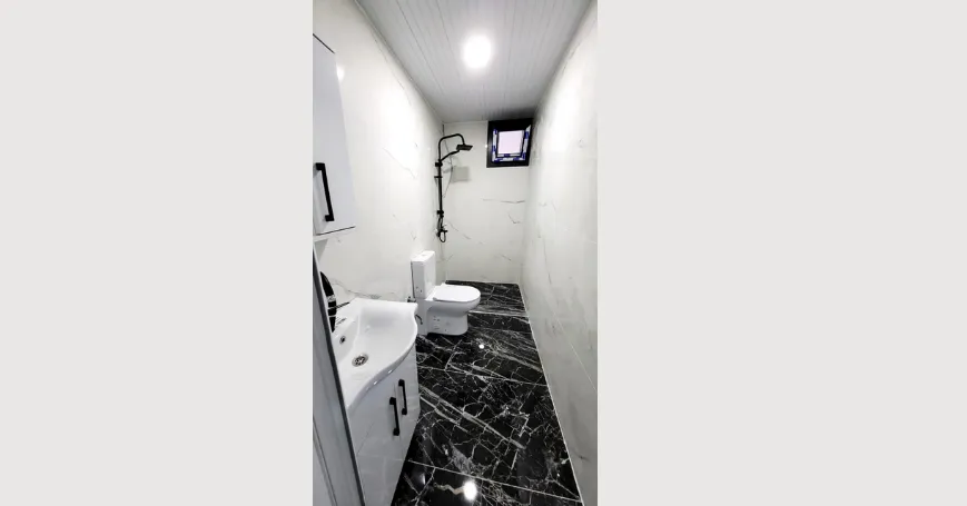 63 m2 Balkonlu Verandalı Çelik Ev