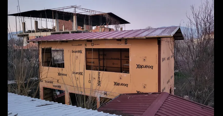 64 m2 Dubleks Çelik Ev 