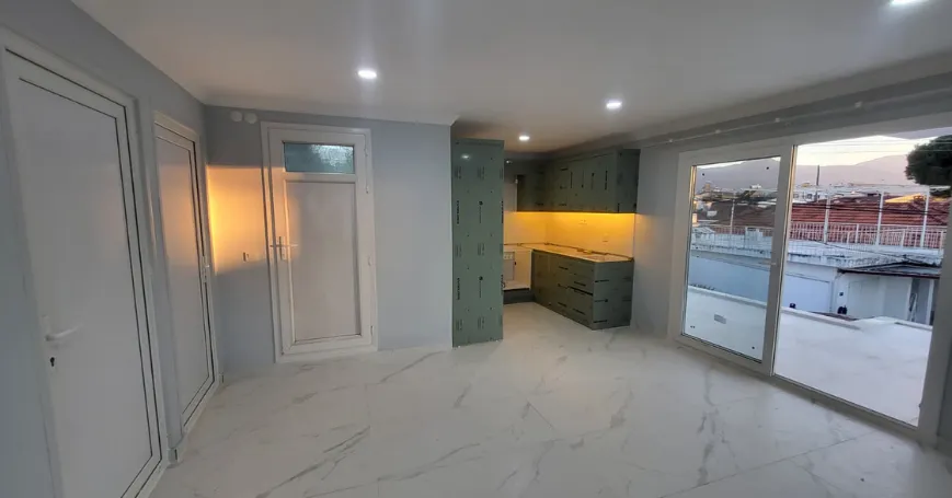 Kuşadası Çelik Ev 70 m2 15 m2 Cam Balkon Sistemli Balkon